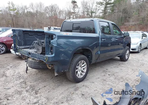 2021 Chevrolet Silverado 1500 4Wd Short Bed Lt из США, поврежденный, VIN 3GCUYDET4MG103623